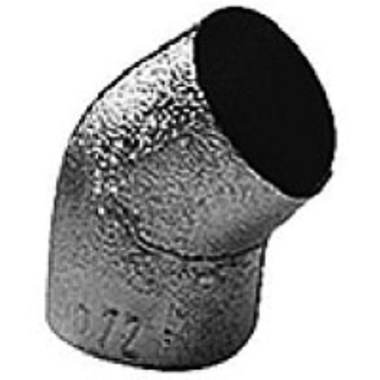 Alu-Grobkorn Bogen 45 Grad, 27-30 95mm