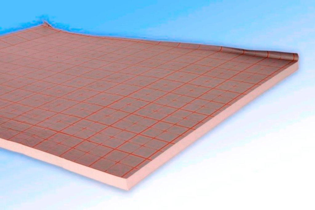 Fußbodenheizung Industrie Tackerplatte Faltplatte 30mm EPS  040 10m²
